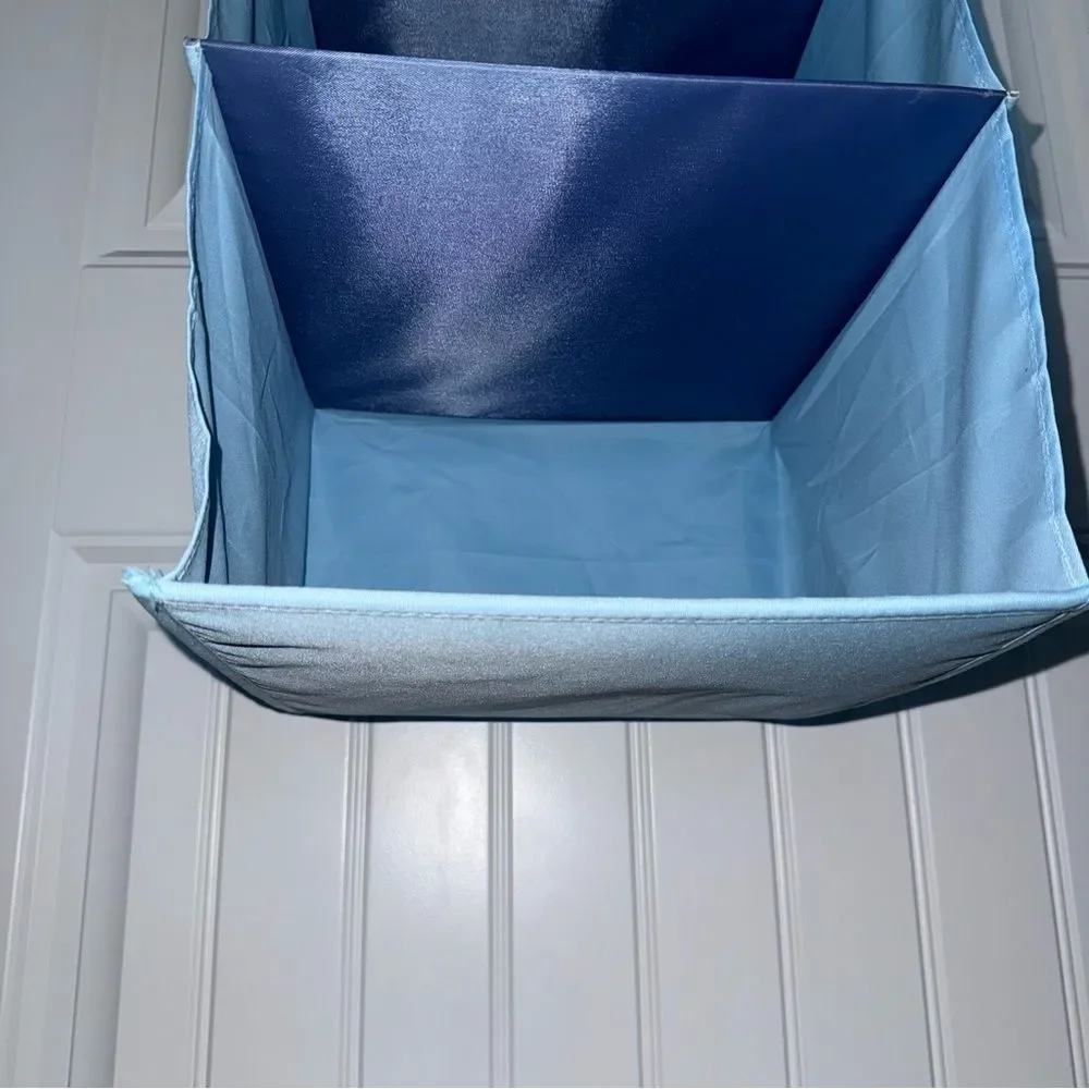 Blue‎ 5-Shelf Hanging Closet Organizer